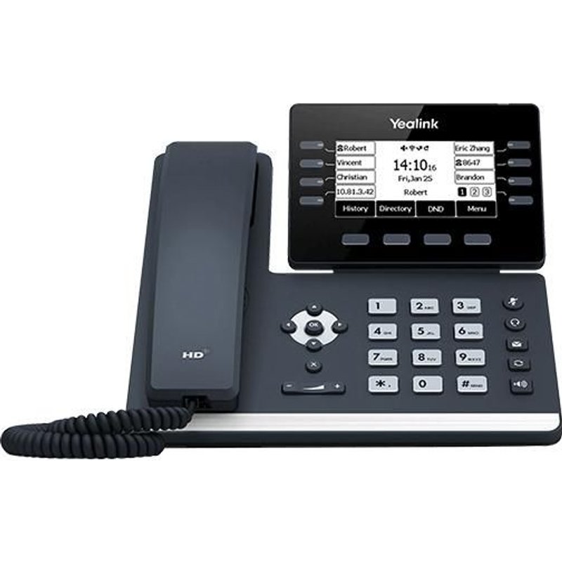 Yealink SIP-T53 téléphone fixe Gris 8 lignes LCD