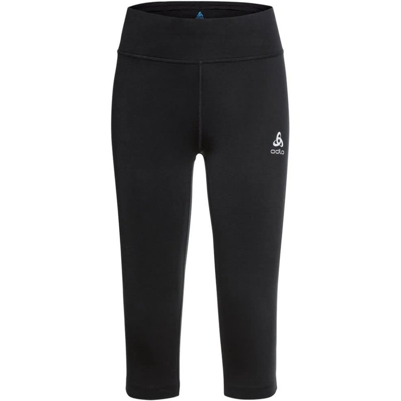 Odlo - Women's Tights 3/4 Essential Polyester - Collant De Running Taille Xl, Noir