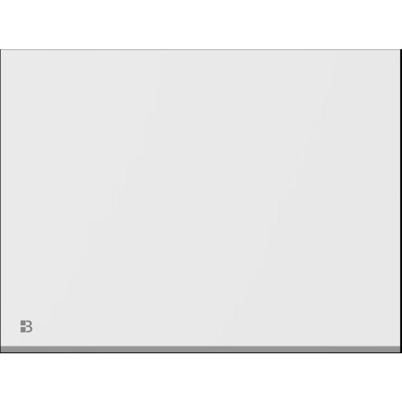 Radiateur électrique fixe connecté WIFI à inertie sèche céramique 1000W Bestherm NESSA CONNECT horizontal blanc