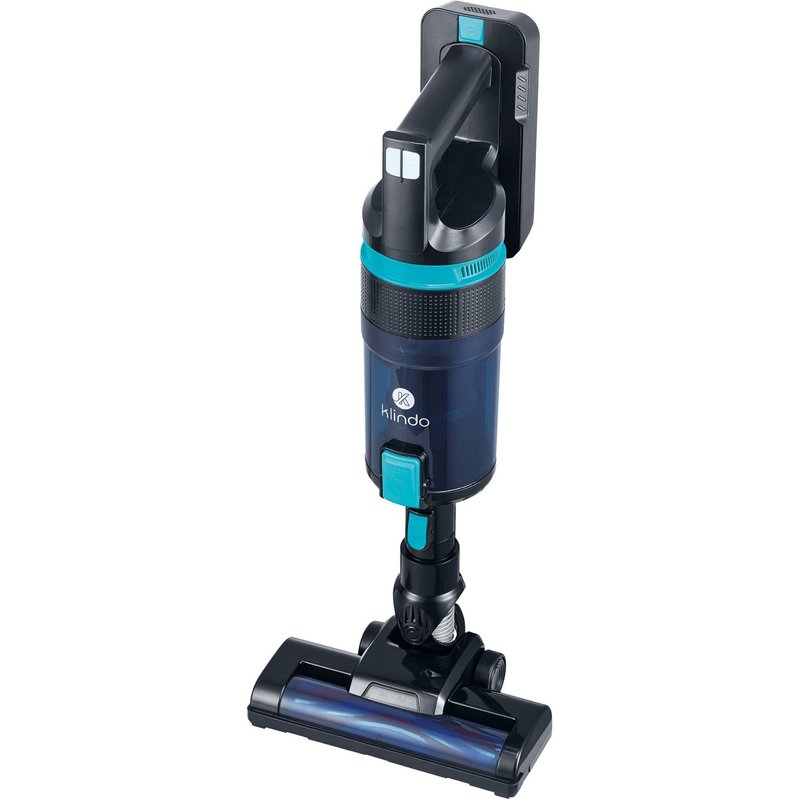 Aspirateur balai multifonction sans fil - KVCM296 - Noir/Bleu KLINDO