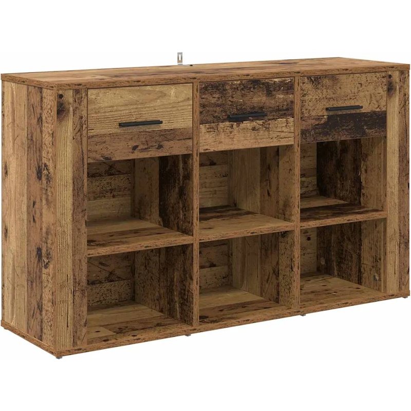 vidaXL Buffet Bois Ancien 100 x 30 x 59,5 cm Bois d'ingénierie