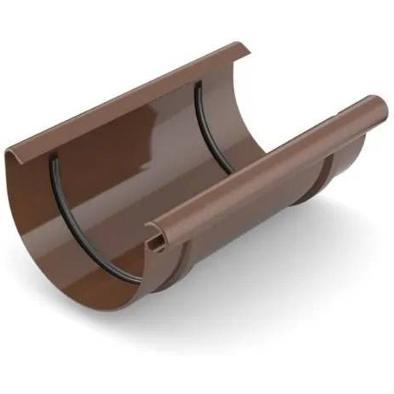 Raccord Gouttière Marron, Connecteur Système 75