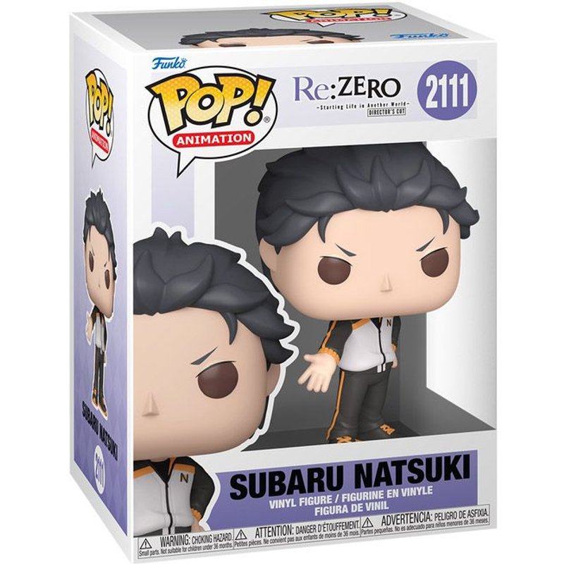 Figurine Funko Pop - Re:Zero - Re:Vivre Dans Un Autre Monde À Partir De Zéro N°2111 - Subaru Natsuki (86514)
