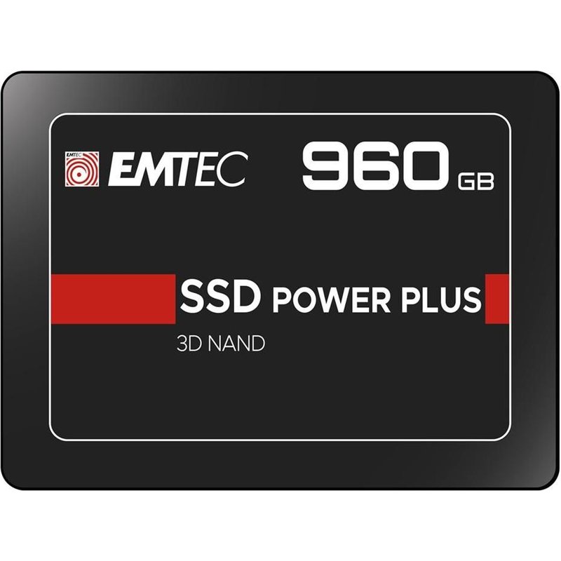 EMTEC X150 Power Plus 3D NAND - SSD - 960 Go - interne - 2.5" - SATA 6Gb/s