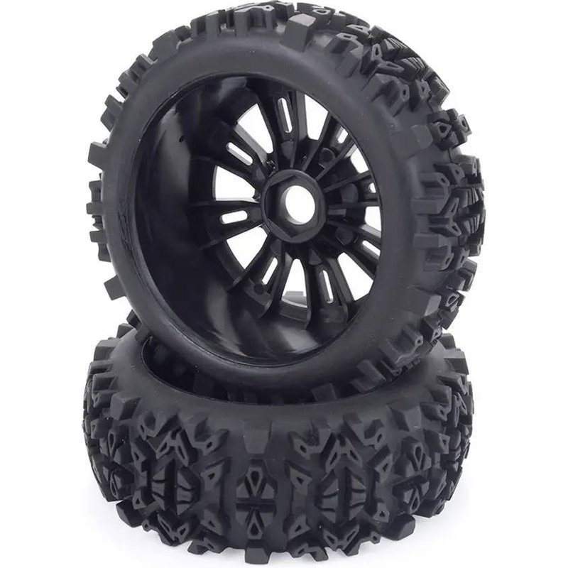 1/8 Pneus De Roue De Voiture Rc Hors Route Pour Zd 9020 V3 Redcat Team Losi Vrx Hpi Kyosho Hsp Carson Hobao-Générique