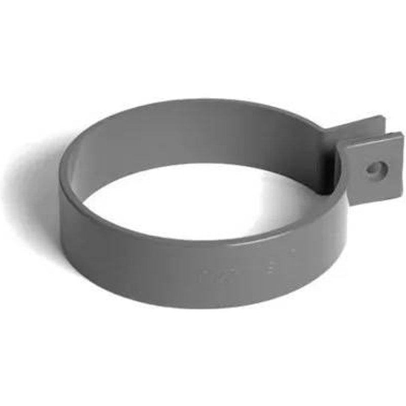 Support Gouttière PVC Graphite Système 63