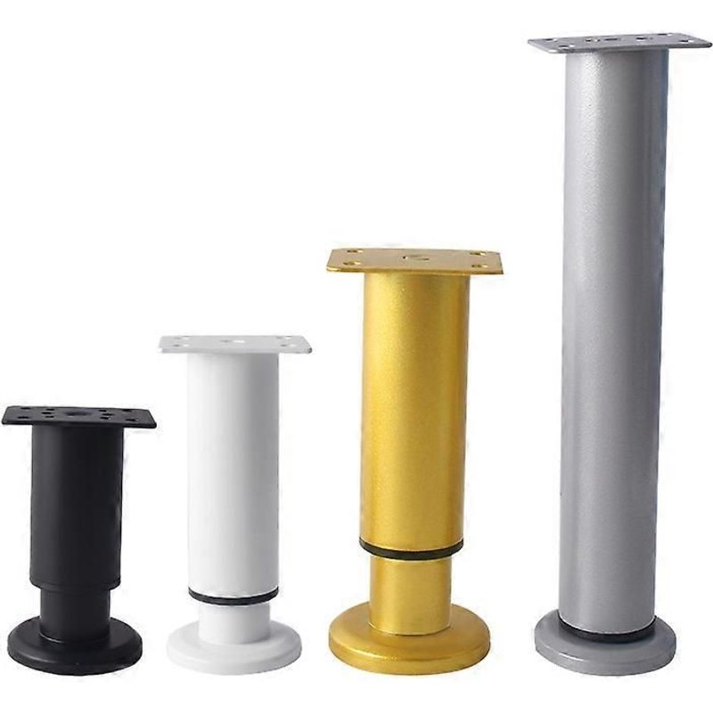Facile à Installer Jeu de 4 pieds de Table Réglables en Hauteur-4-Pack Pour la Décoration de la Maison Universelle en forme