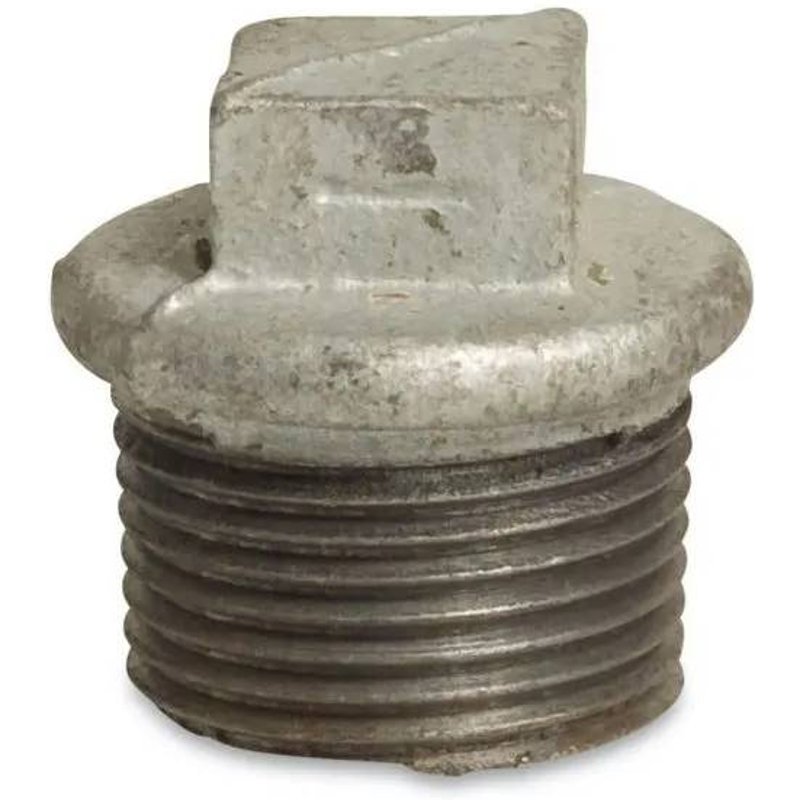Bouchon Fileté en Fonte Malléable 1 1/4 Pouce
