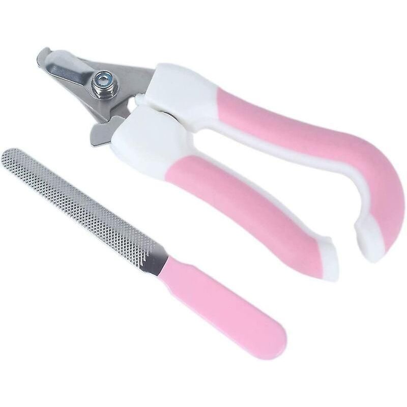 Kit Coupe-Griffes Pour Chiens Et Chats Avec Protection Rose
