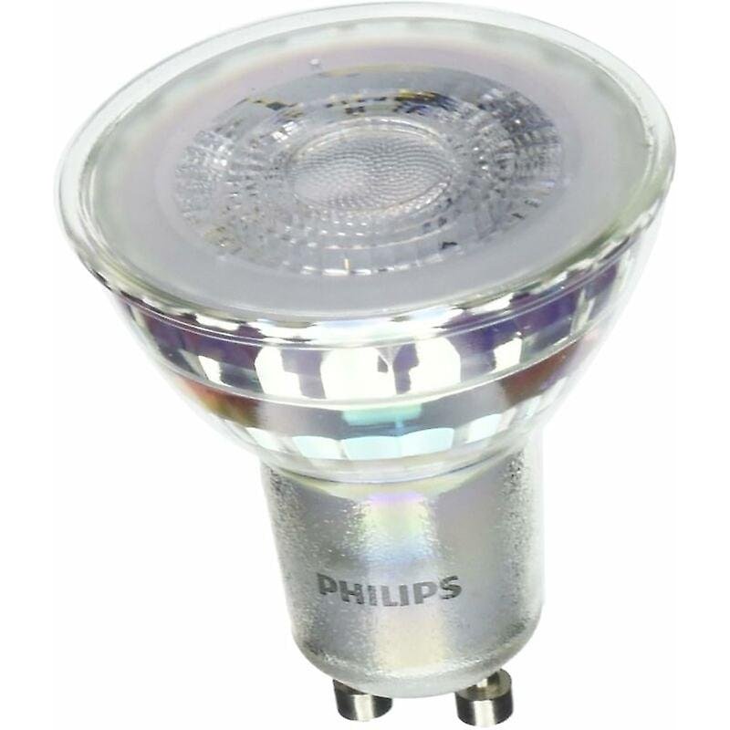 Spot LED classique en verre Philips Lighting, GU10, 4,6 W équivalent à 50 W