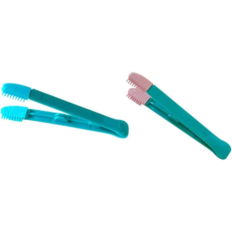 Lot De 2 Brosses De Toilettage Souples Pour Petits Poils, Pour Chiots, Chats, Chatons, Animaux De Compagnie, Pour Le Nettoyage Des Larmes Bleues