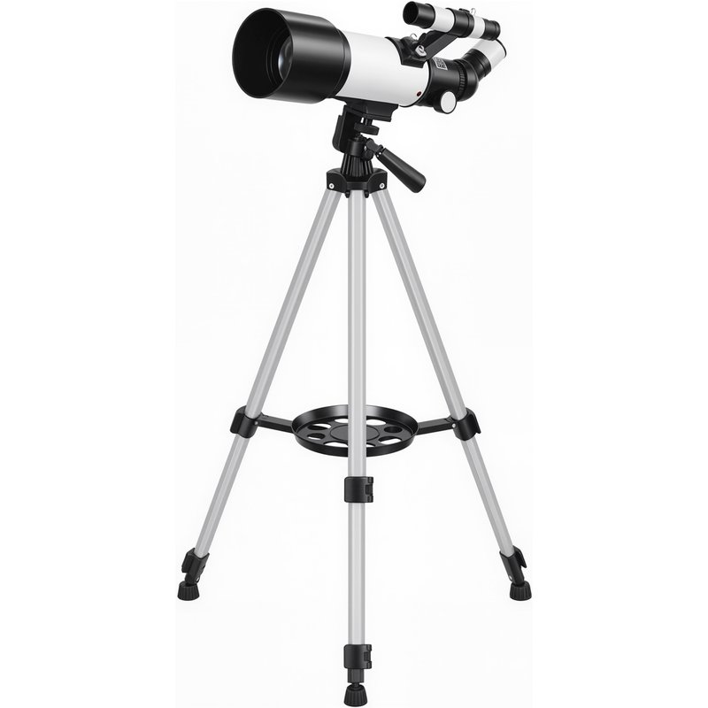 Télescope 70/400 pied de terrain réglable en hauteur 40X/16X oculaires 10/25mm