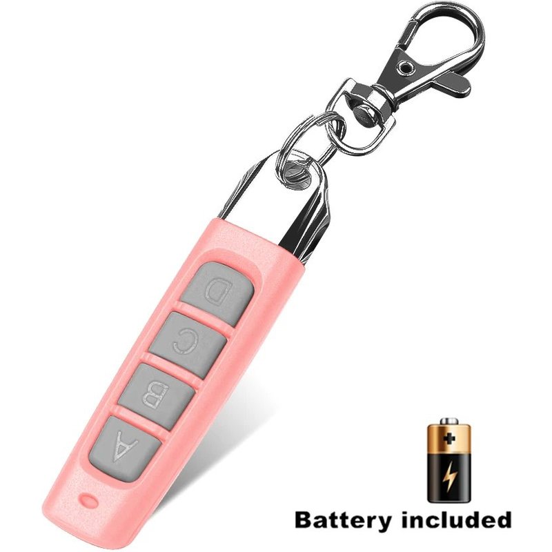 Télécommande Z successive, ouvre-porte de garage, duplicateur de télécommande, clone d'apprentissage, code automatique roulant, clé de voiture, 433mhz, 4 CH, 433.92 Pink Grey