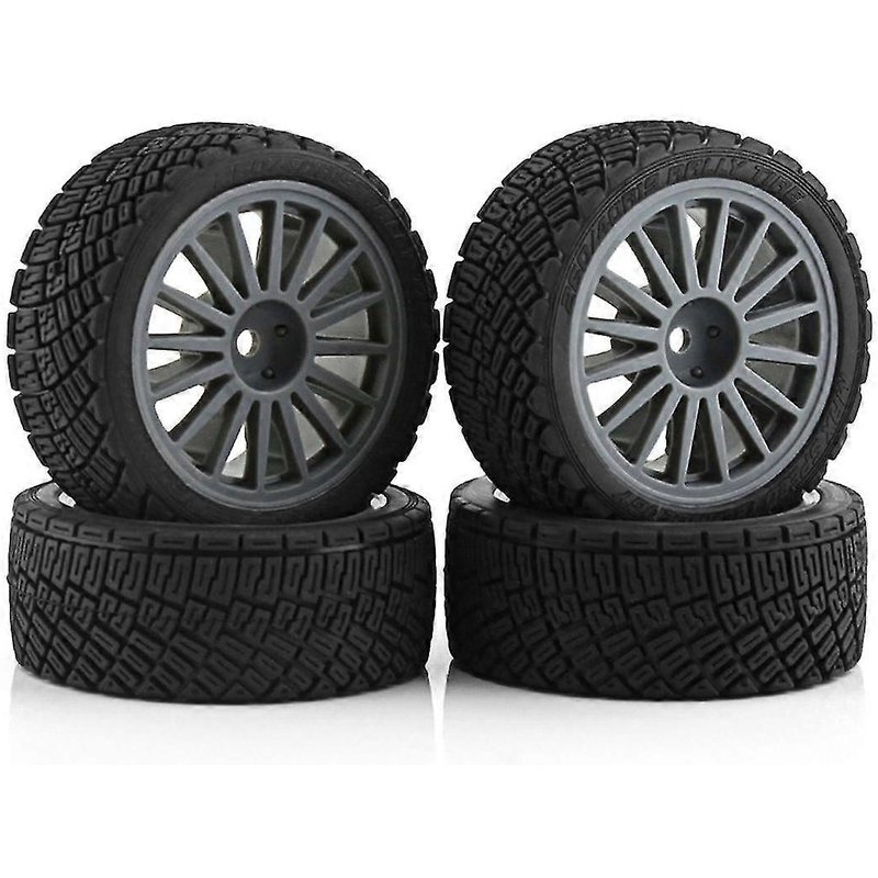 Lot 4 Pneus Caoutchouc 67mm RC 1/10 - XV01/TT01/PTG-2