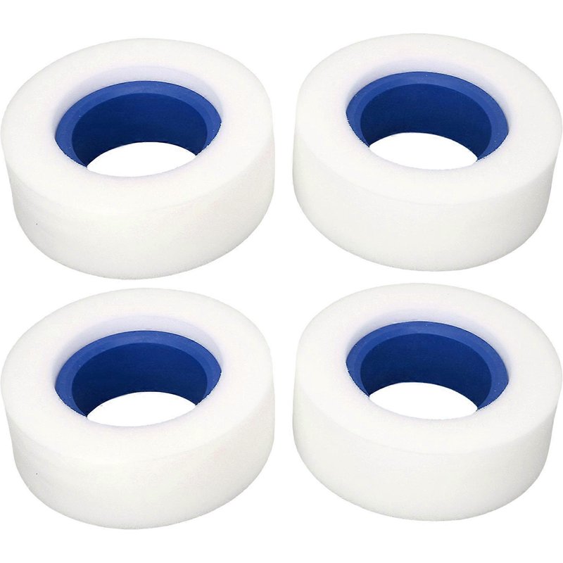 Lot 4 Pneus Mousse RC 2" - Chenilles 1/10 1/8 Bleu