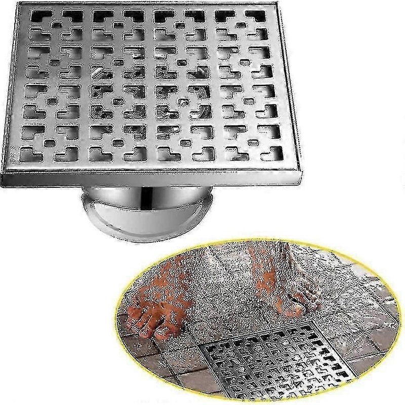 Siphon Sol Extérieur 20x20cm - AF avec Filtre