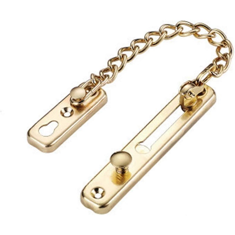 Chaîne Porte Acier Inoxydable - Sécurité Loquet Verrou - Protection Domicile
