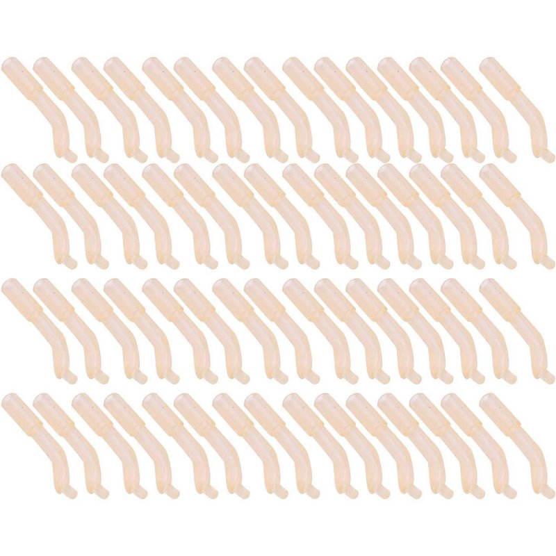 Tuyau Silicone Anti-Déchirure 60 Pièces - Accessoires Pêche Carpe Plein Air