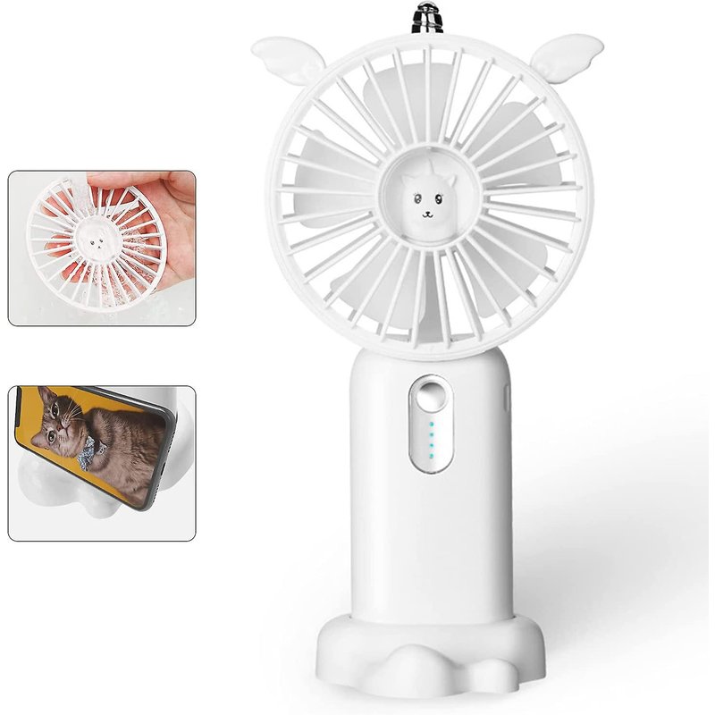 Ventilateur Portable USB 2025 - 3 Vitesses Mini Extérieur - Charge Électrique