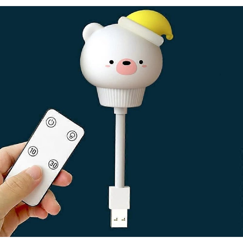 Veilleuse Led Enfant Usb Décorative - Mignonne Ours Chambre Bébé - Nuit