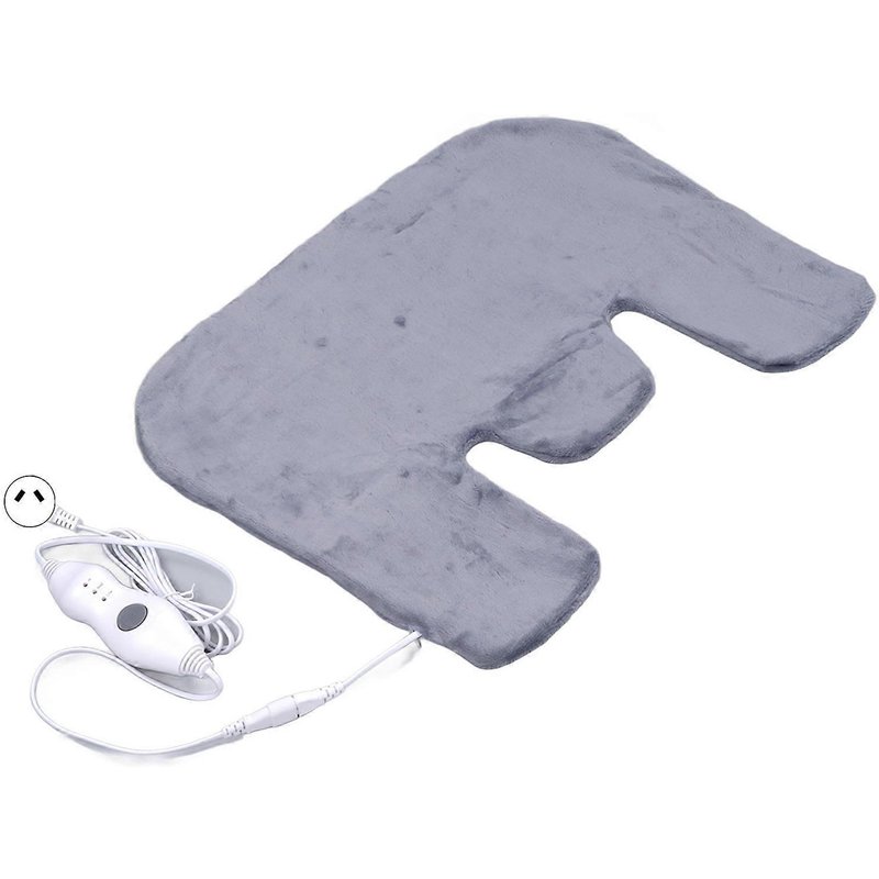 Coussin chauffant pour le cou et les épaules - Chaleur sûre et respirante - Usage quotidien - Prise UE 220-240V