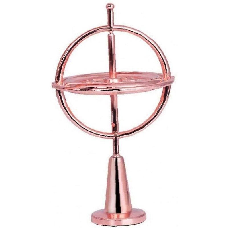 Gyroscope Métal Classique 2025 - Jouet Éducatif Anti-Stress - Scientifique Cadeau