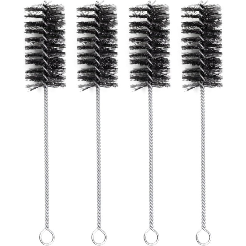 4pcs Stove Pipe Brush Ø 40 mm Chimney Brush,Chimney Cleaner Cleaning Brushes Chimney Cleaning Brush Chimney Chimney Chimney Cleaning Brushes Chimney Cleaning Kit for Difficult Corners