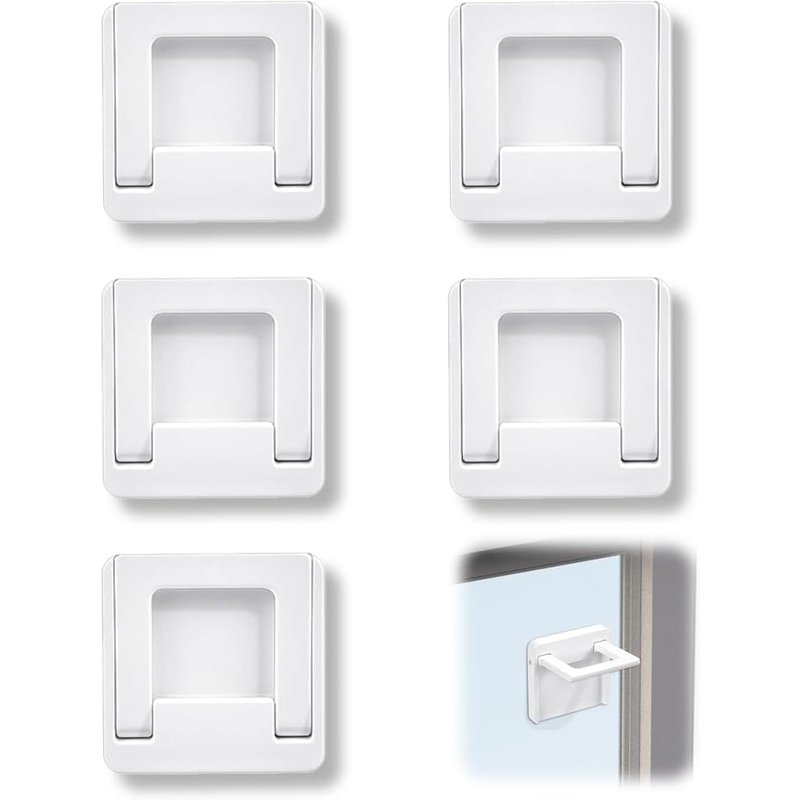 5 Window Locks,Sliding Door Stopper,Child Safety Window Locks With Adhesive Sliding Plate For Baby Safety And Theft Prevention