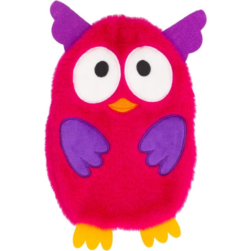 Hotly Owl Rubber Polyester Hot Water Bottle 500 ml