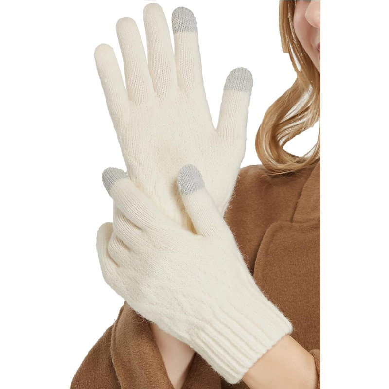 Winter Gloves Women Gloves Touch Gloves Knitted Gloves Winter Gloves Warm Windproof Gloves