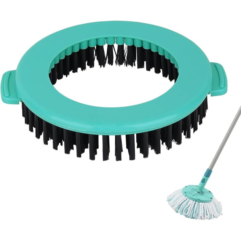 Replacement Brush Head for Leifheit Clean Twist Mop 2.0-Rotary Replacement Scrubbing Brush Base for Cleaning Floors,Bathroom,Kitchen