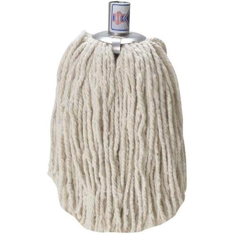 BRMOP16 No. 16 Mop Head with Fringes Cotton Socket
