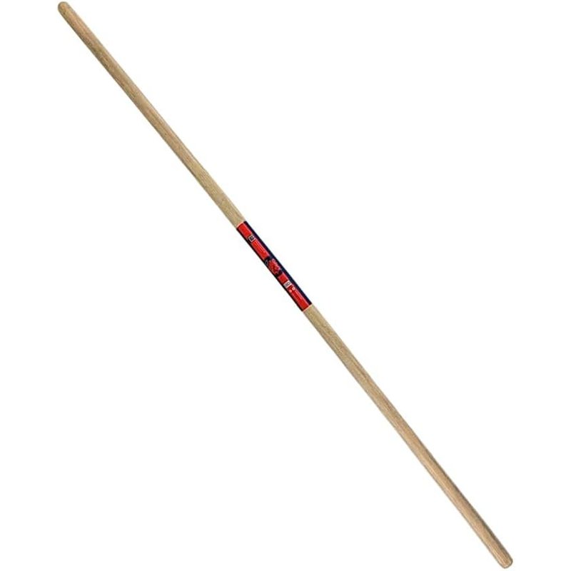 120cm Broom Handle-24mm Thick-Sweeping Rod-Steel-Metallic-120cm x 24mm