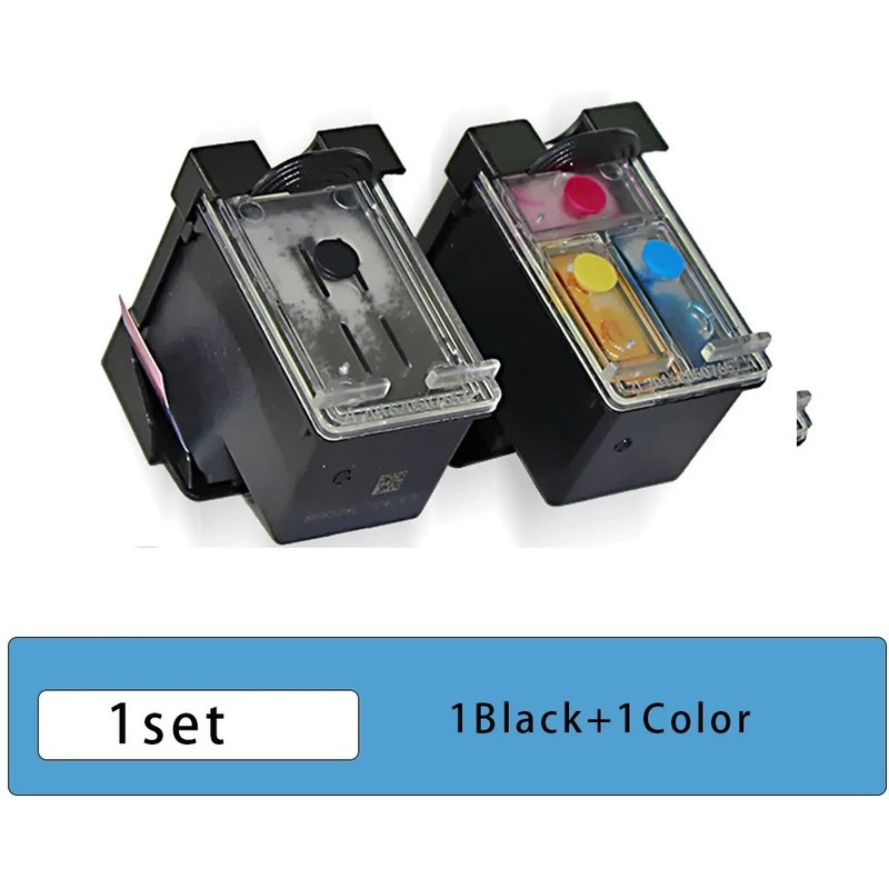 (1set) Cartouche d'encre rechargée 63XL F6U64A F6U63A, pour 63 Officejet 5200 4652 4655 3830 4650 4656 4657 et ENVY 4510 4511 4520 4522 4526