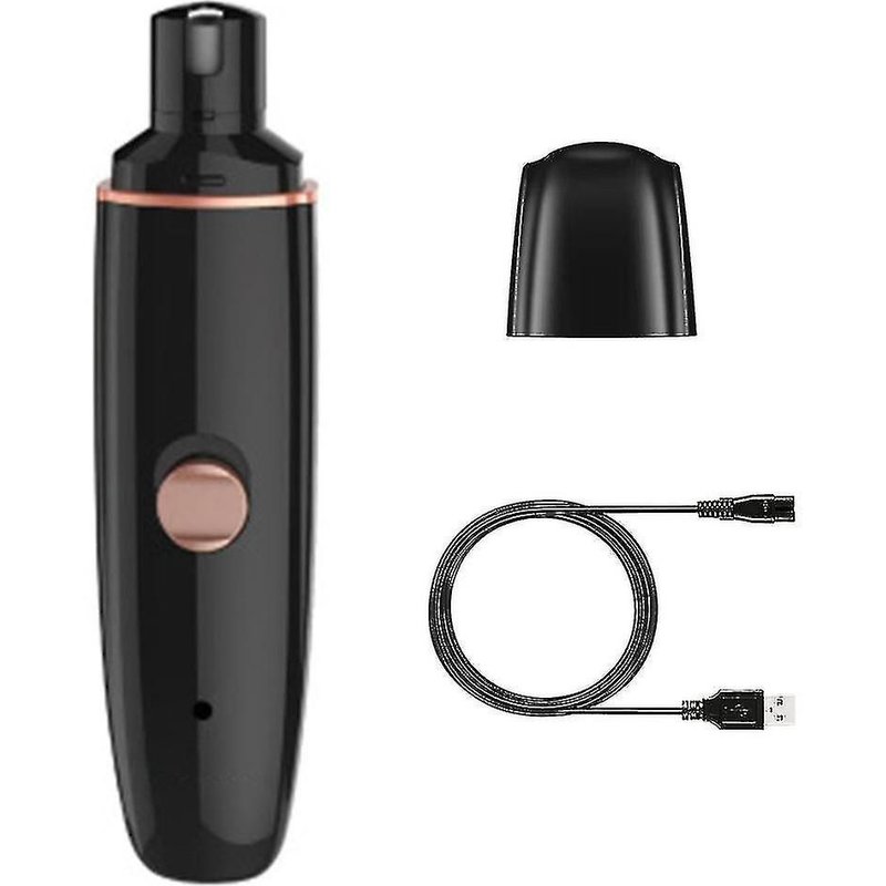 Lime À Ongles Électrique Pour Chiens, Avec 2 Disques Abrasifs Et Ciseaux À Griffes Pour Chiens, Pour Une Coupe Et Un Lissage En Douceur.