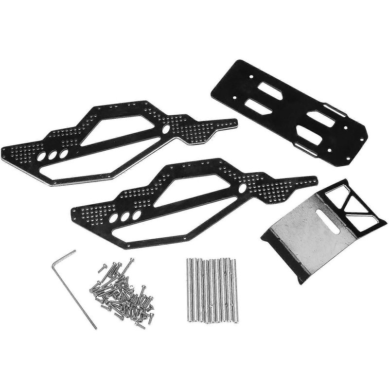 Châssis en Métal pour Chenille Axial SCX24 1/24 - Pièces de Mise à Niveau RC - Accessoire Voiture