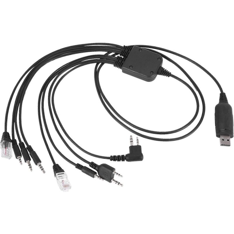 Câble programmation USB 8 en 1 - Compatible talkie-walkie ICOM