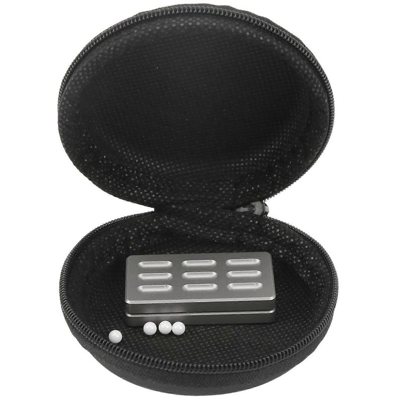 Fidget Slider métal EDC 2025 - Acier magnétique anti-stress