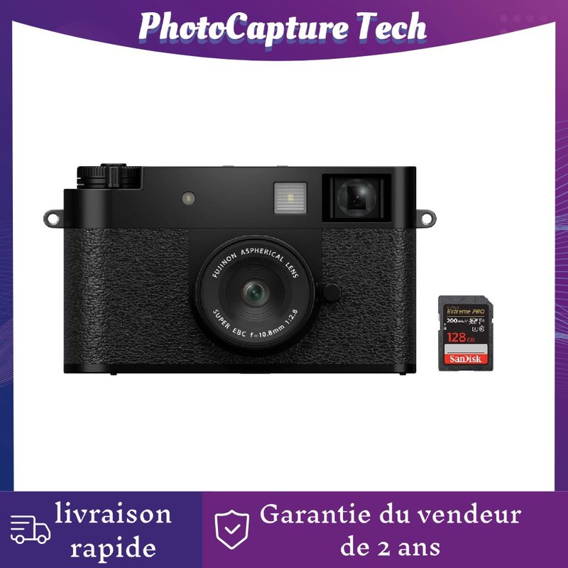 FUJIFILM X half Noir + SanDisk Extreme PRO UHS-I 128 Go