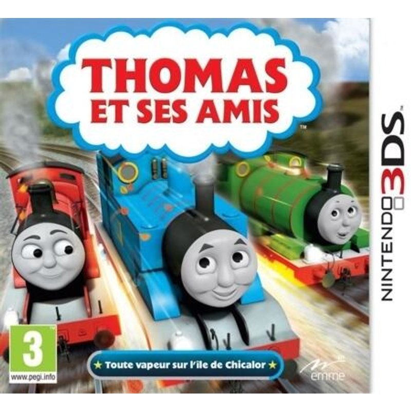 Thomas Et Ses Amis : Toute Vapeur Sur L'île De Chicalor 3DS