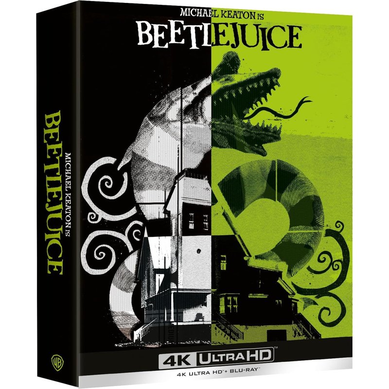 Beetlejuice - Édition Collector 4k Ultra Hd + Blu-Ray - Boîtier Steelbook + Goodies