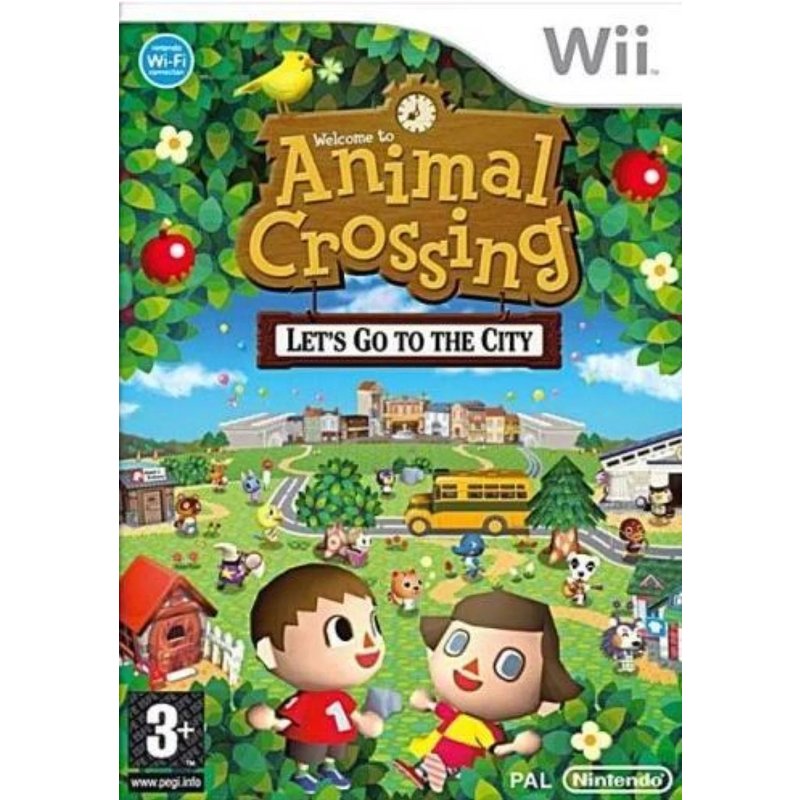 Animal Crossing - Let's Go To The City Wii