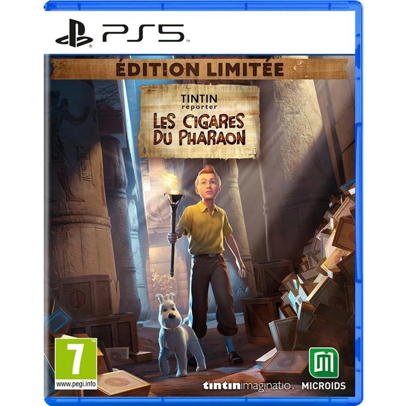 Tintin Reporter : Les Cigares du Pharaon Édition Limitée PS5