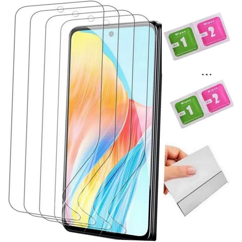 AILIKA MEIZU 16T ¿ Lot 4 films écran pour smartphone, hydrogel HD souple, ultra clarté, confort tactile, anti-rayures