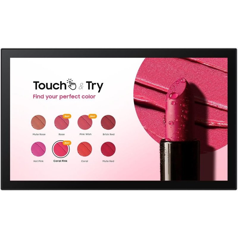 Samsung QB13C-T - 13" QBC-T Series écran LCD rétro-éclairé par LED - signalétique numérique interactive - avec écran tactile (multi-touches) - Tizen OS - 1080p 1920 x 1080 -...