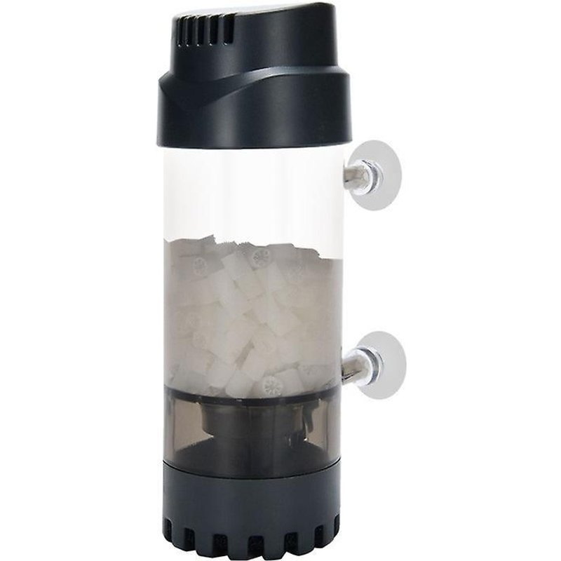 Filtre Éponge Submersible Moyen Avec Pierre À Air À Oxygène Dissous Ultra-Silencieux, 22 X 7,1 Cm