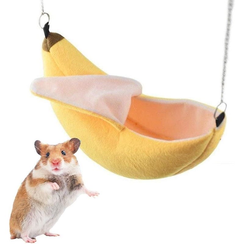 Hamster Banane, Hamster, Petit Animal, Lit Chaud Pour Cage À Hamster, Hamster, Petit Oiseau
