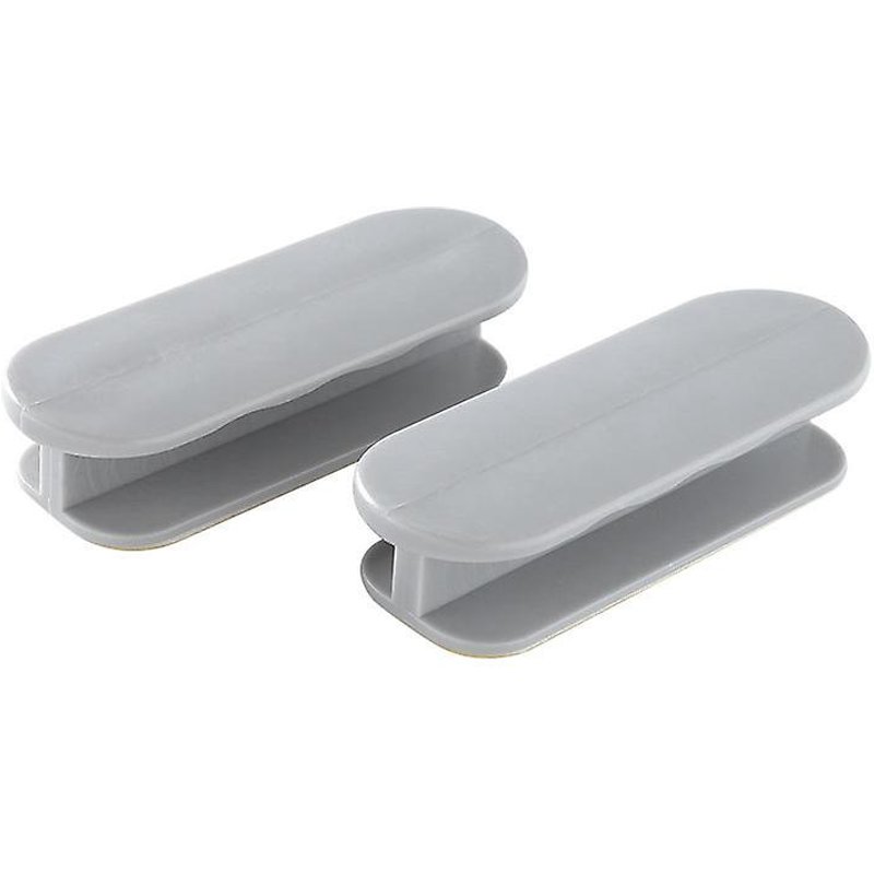 Poignée de porte autocollante Poignée de tiroir en plastique ABS blanc Poignée de meuble,