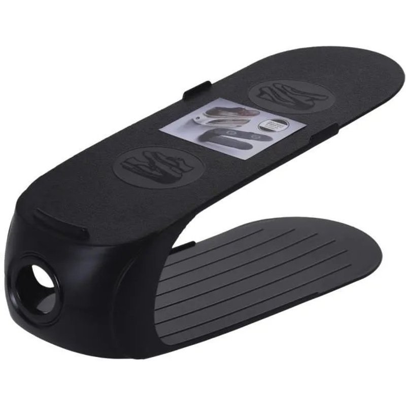 Organiseur pour chaussures - Storagesolutions - Noir - Plastique souple - Léger - Pratique