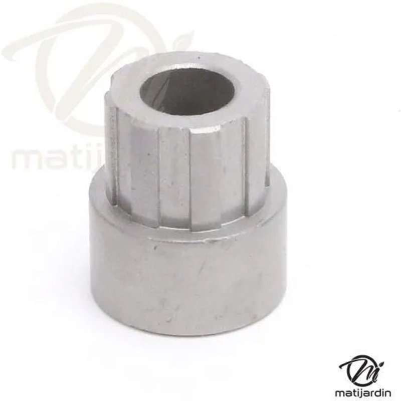 Bague d'adaptation pour poulies. Diamètre intérieur 12,7 mm. Diamètre extérieur 17,5 mm. Hauteur 24,6 mm